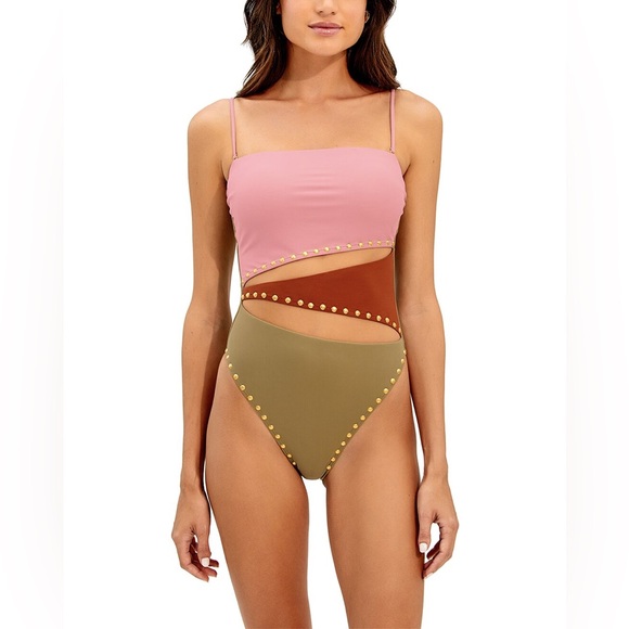Vix Other - VIX Frida Block One Piece Swim Suit